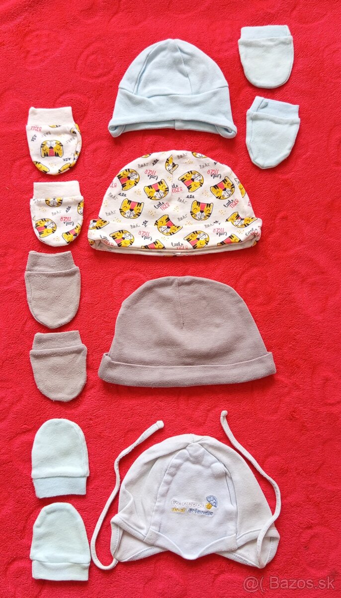 Čiapky, rukavice, korunky - 8