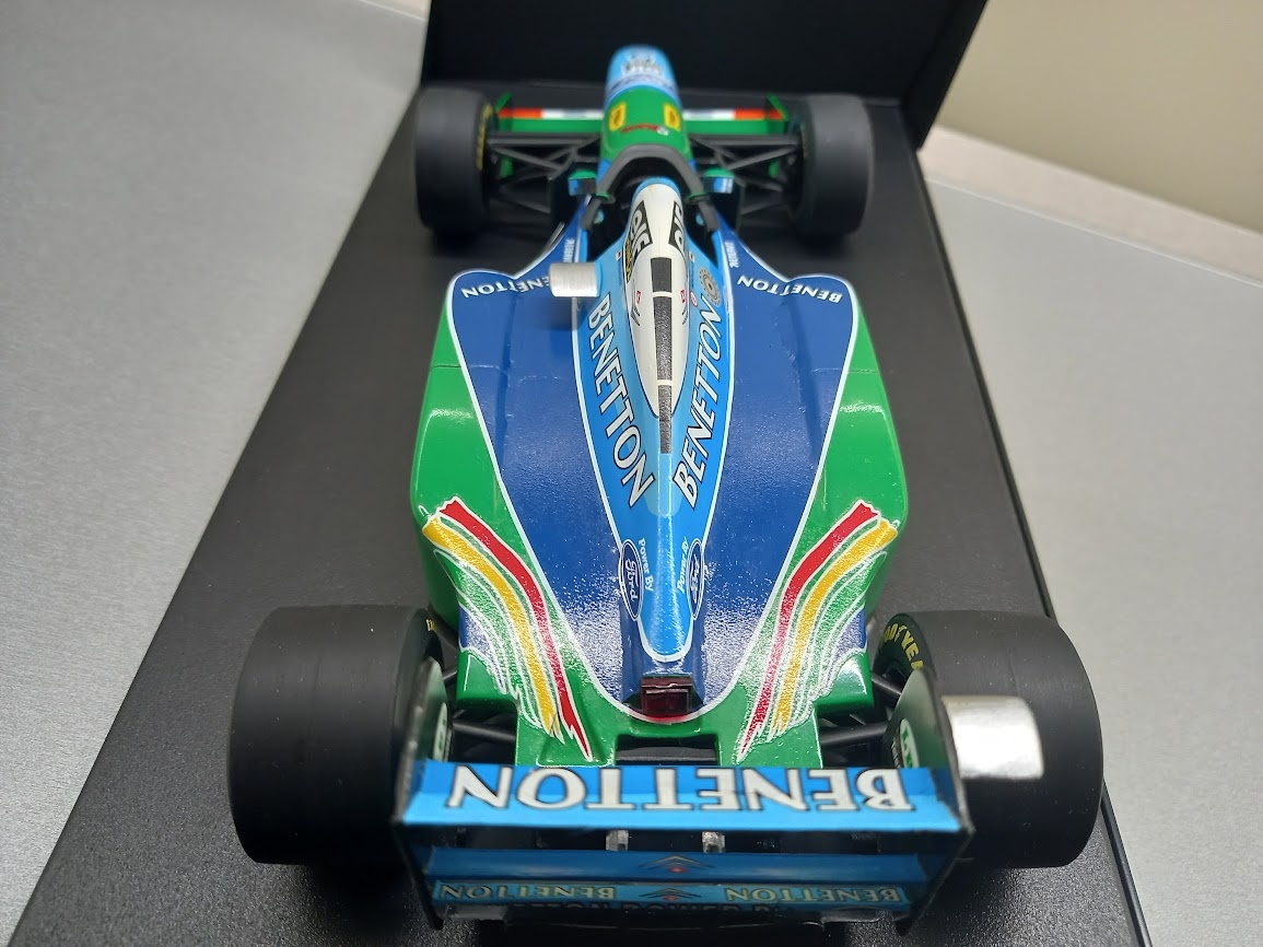 F1 BENETTON FORD B194 GP ANGLIE 1994 SCHUMACHER 1:18 - 8