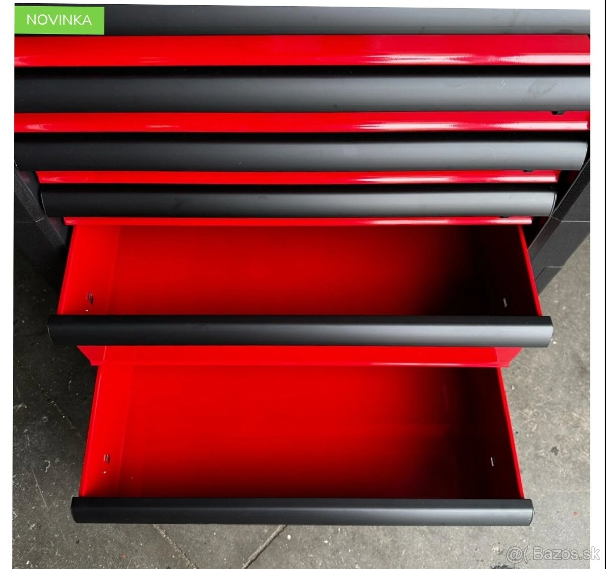 Dielenský vozík s 335 ks náradia,7 zásuviek - 8