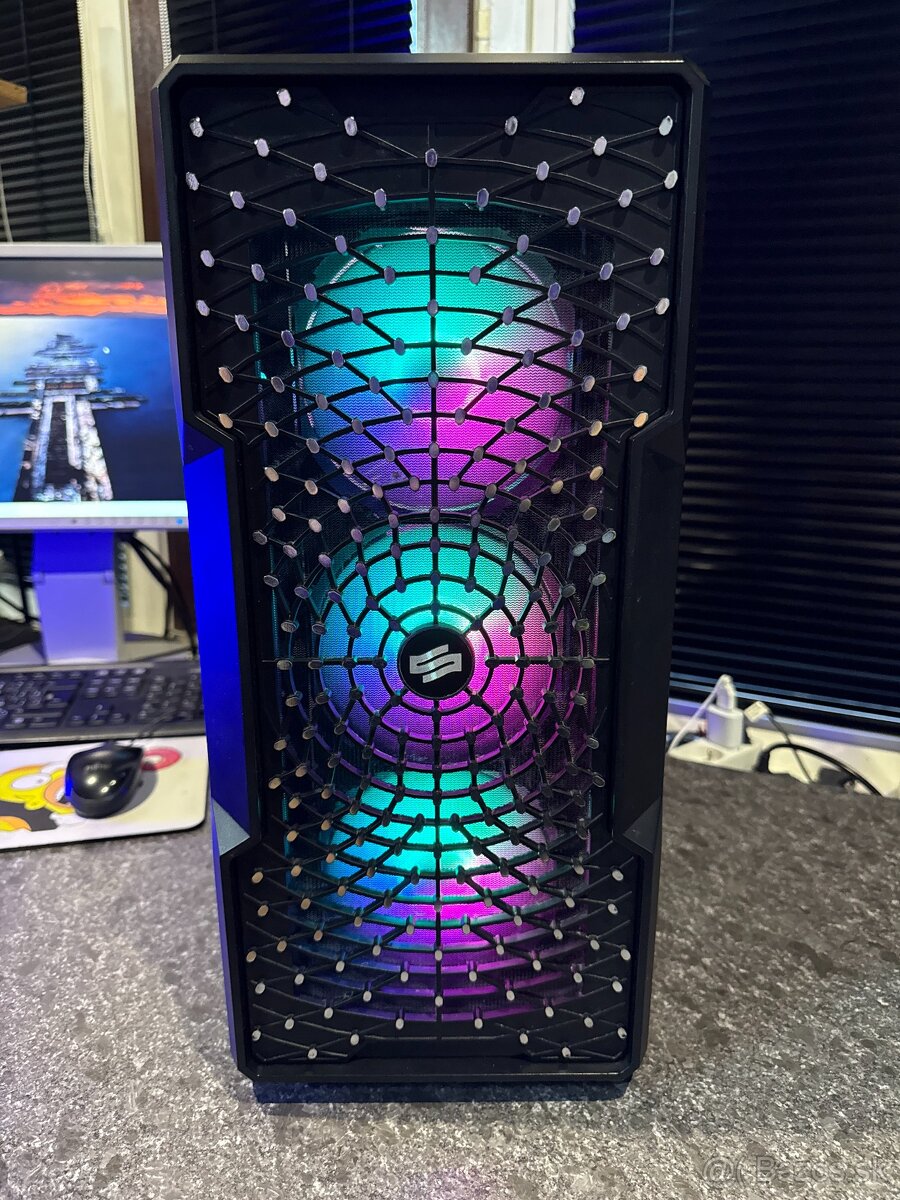 Herný počítač i7-3770 RX 570 SSD + HDD RGB Win11 - 8