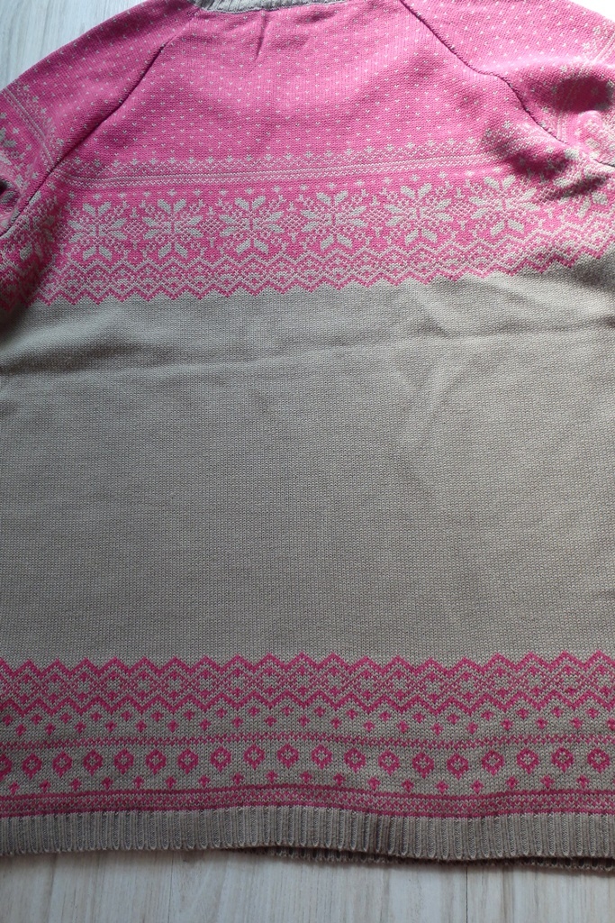 Ružovo hnedý sveter značky BOYSEN S, v. 44/46 - 8