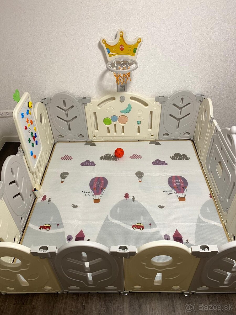 Detská ohrádka s podložkou - 8