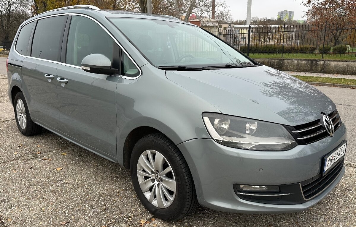 Volkswagen Sharan 2.0 CR 103kW,DSG,alcantara,nový zotrvačník - 8
