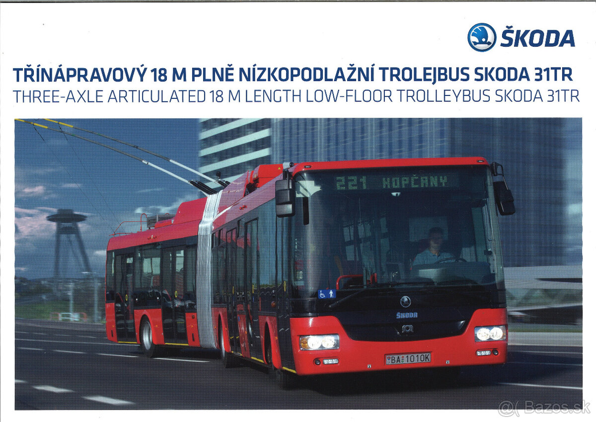 Prospekty - Trolejbusy Škosa 1 - 8