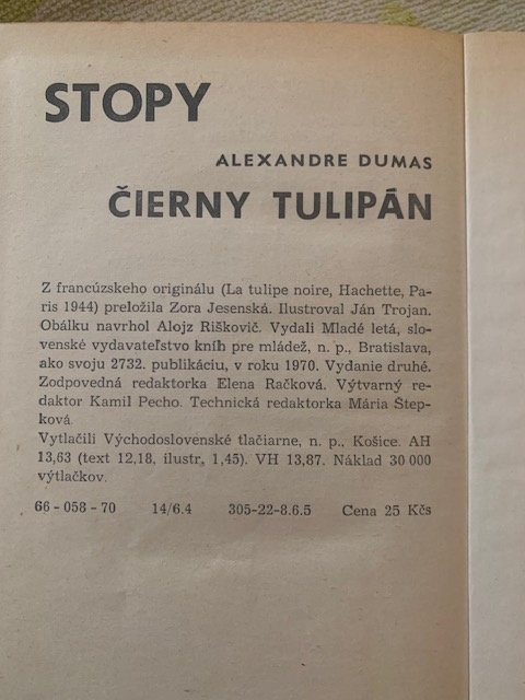 Knihy edície STOPY -Mladé letá- 2 ks - 8