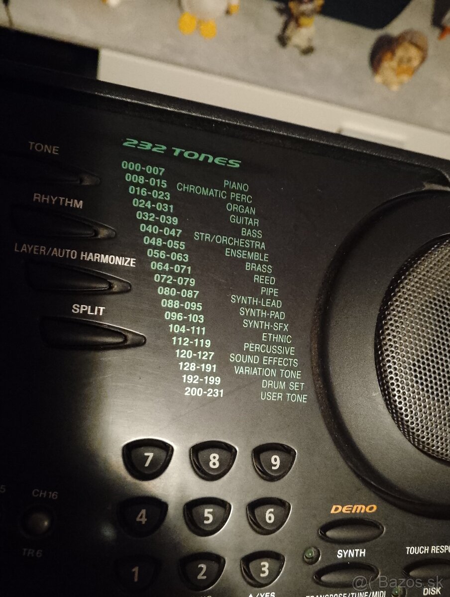 Predám klávesy Casio CKT-731 - 8