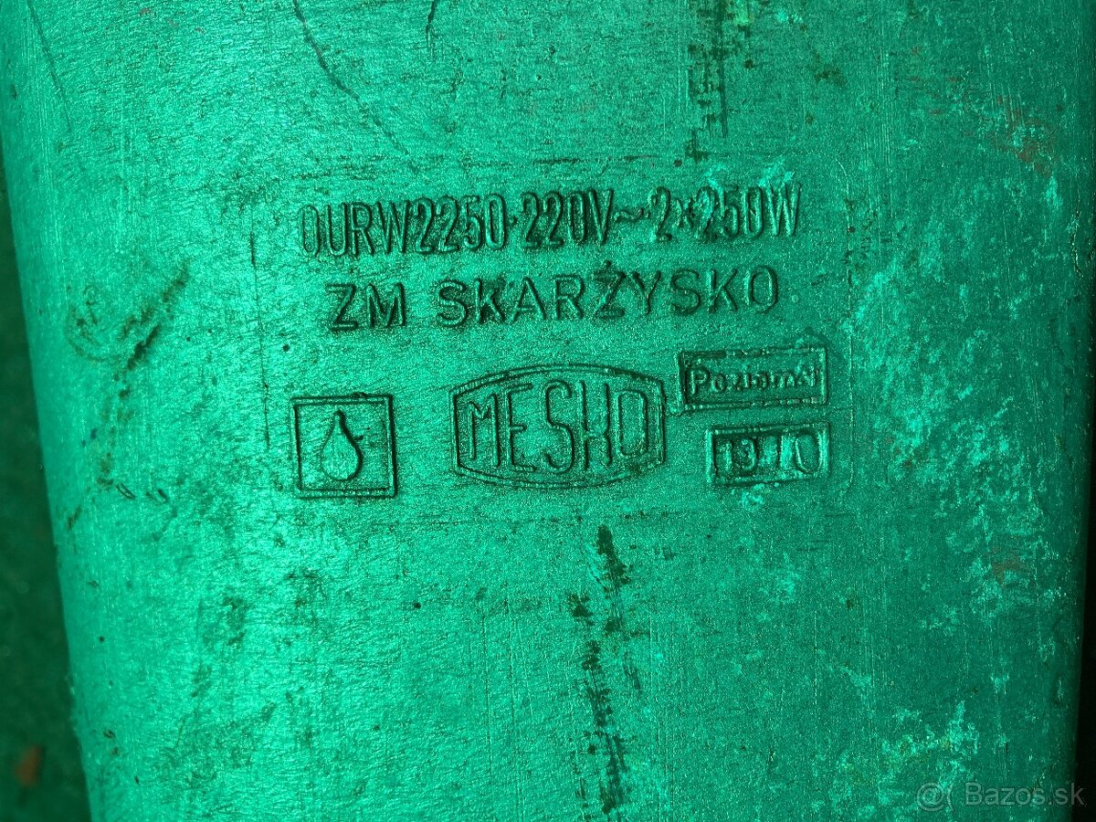 Pouličná lampa 2xE40 ortuť - 8