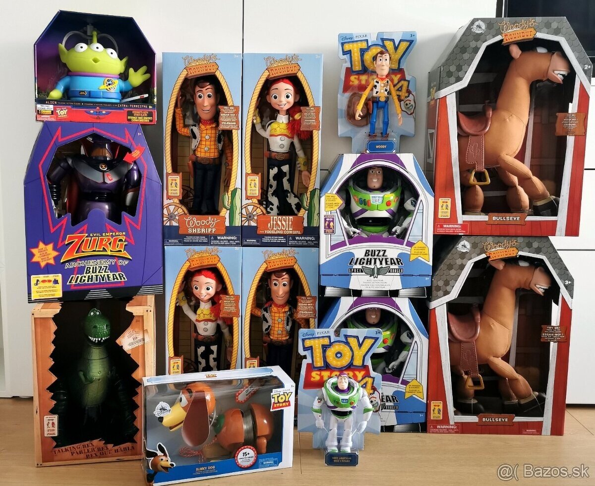 WOODY TOY STORY interaktívny, hovoriaci, original DISNEY - 8