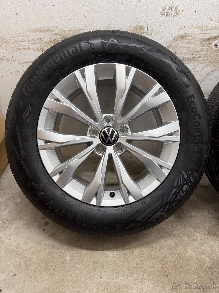 Letná sada VW Montana 5x112 R17 , 215/65/17 VW Tiguan Kodiaq - 8