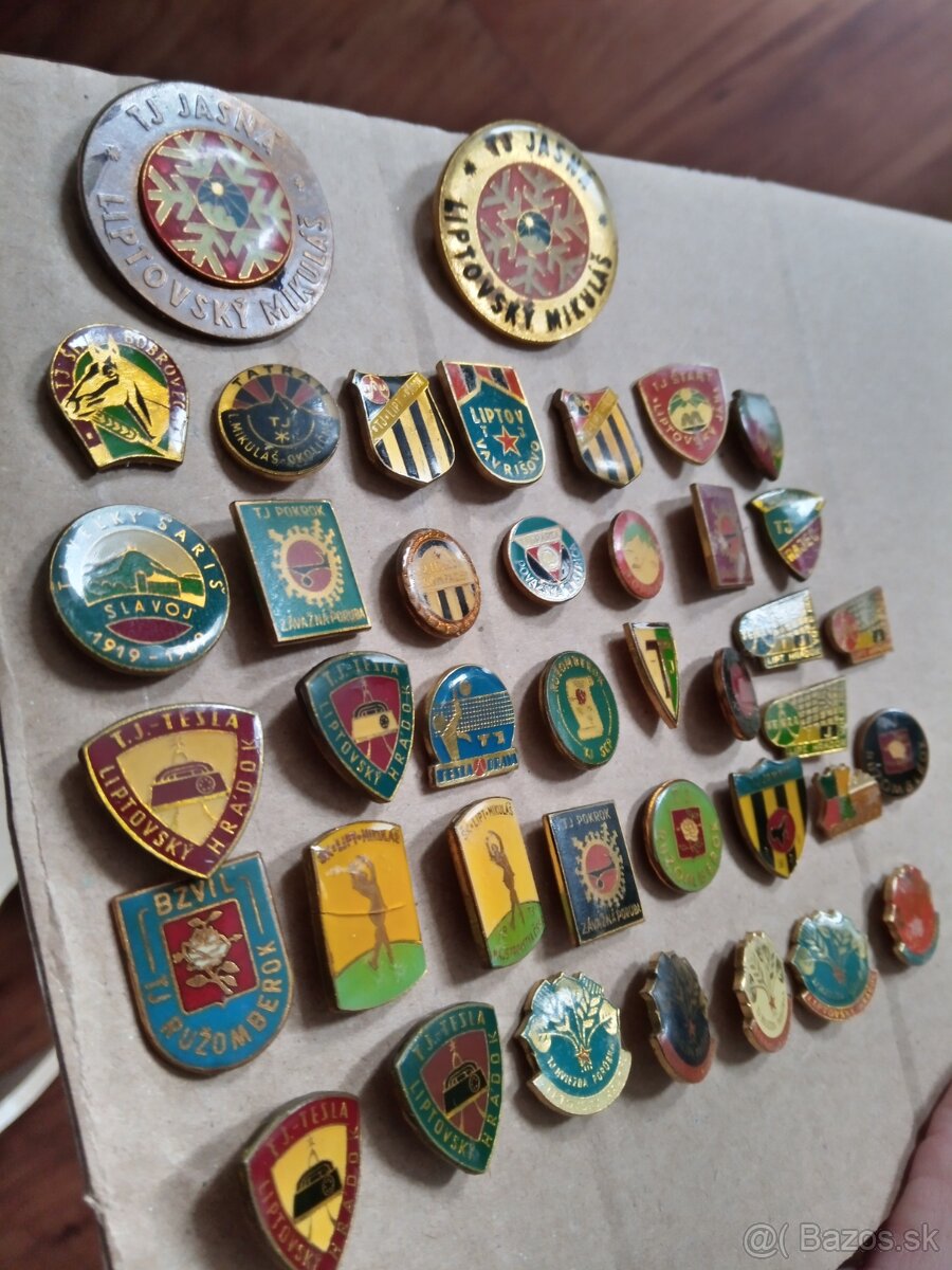 Odznaky Telovýchovna jednota.TJ.Slovenske. - 8