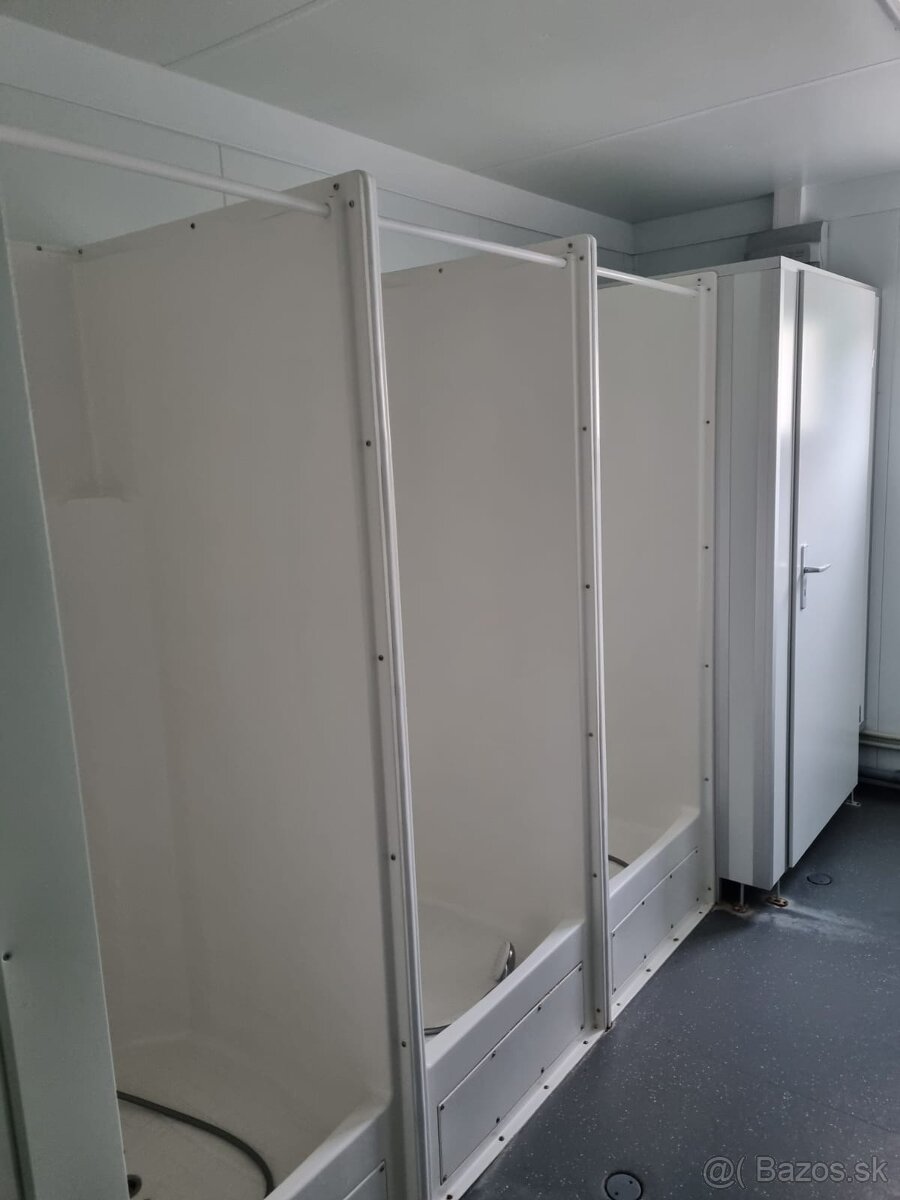 Sanitárny kontajner WC, + sprchy - 8