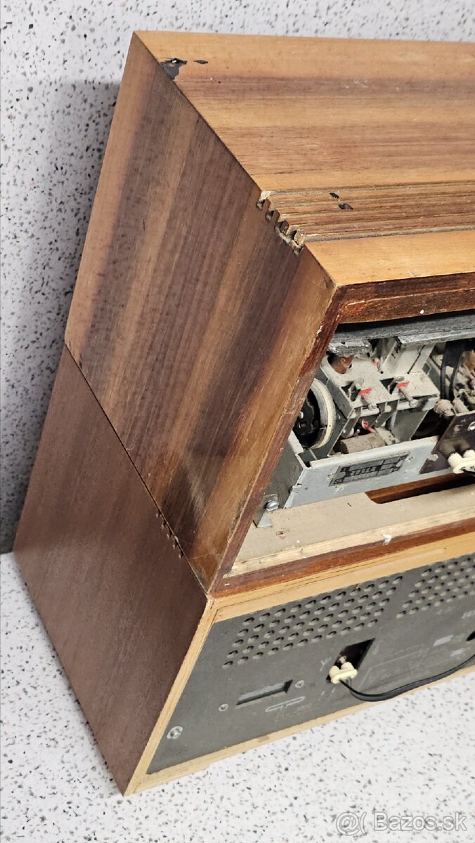 2x STEREODIRIGENT 》TESLA 538A 》Starožitné elektronkové radio - 8