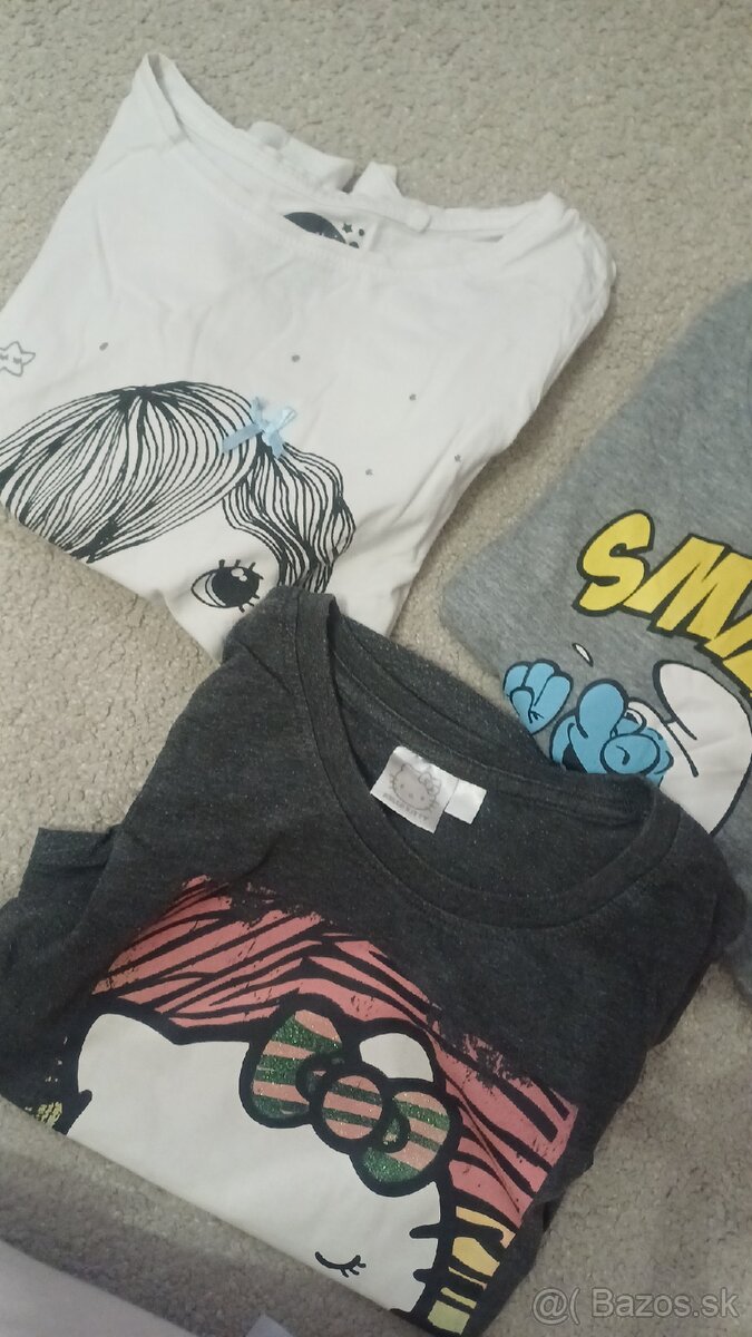 Balík oblečenia dievčatko 134-140 19ks - 8