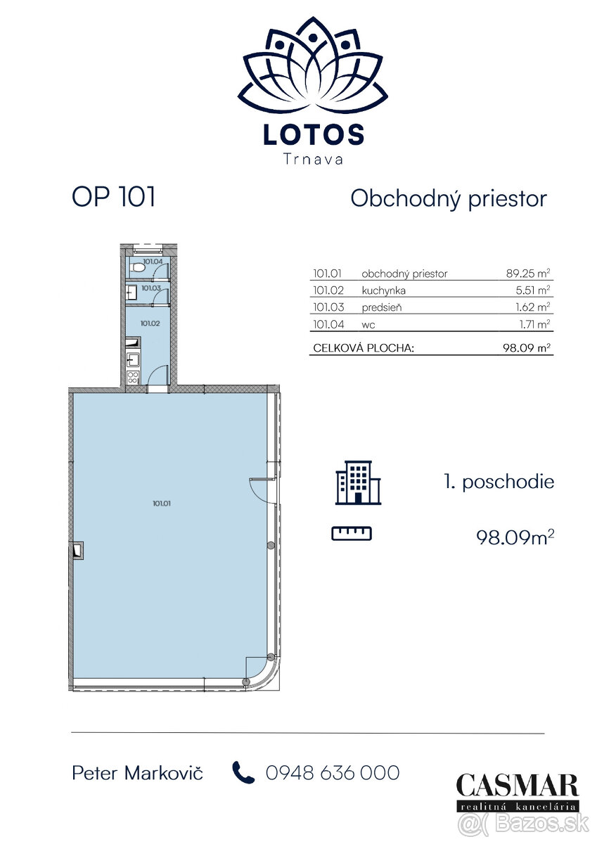 🏢 Obchodný priestor OP 101 – jedinečná príležitosť v projekt - 8