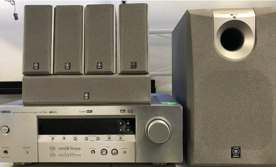 YAMAHA+AKTIV WOOFER+SURROUND 4KS+CENTER - 8