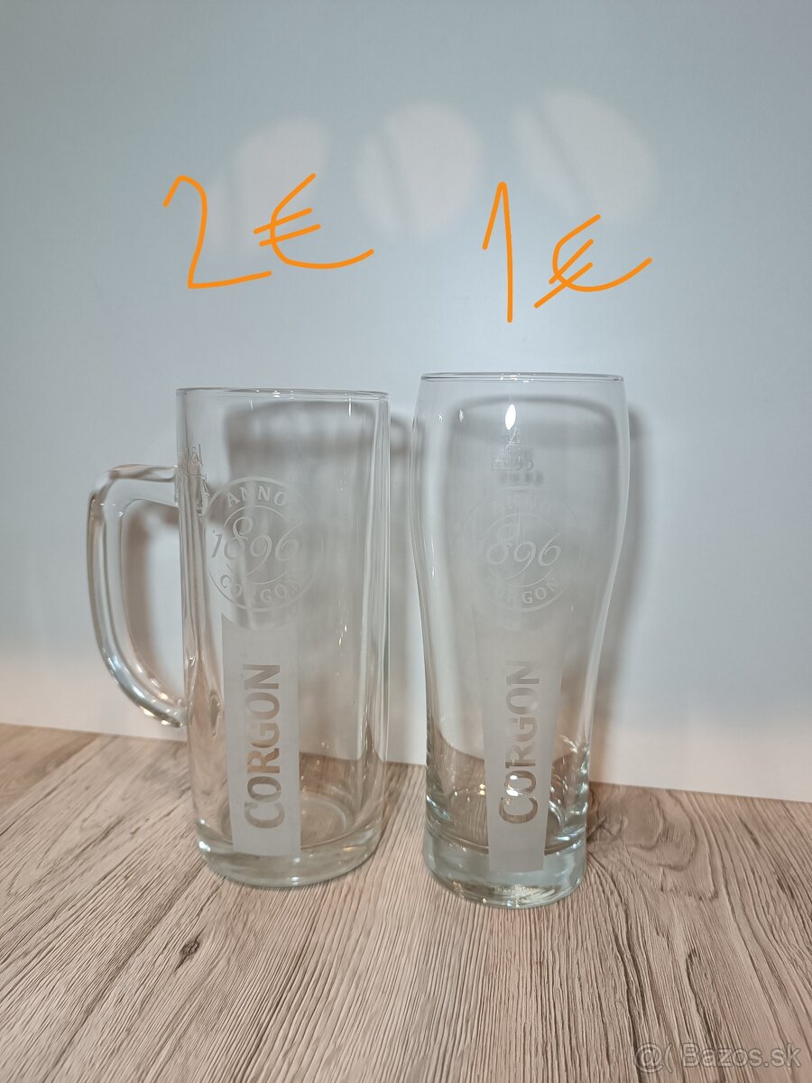 Slovenské pivové poháre 1 - 8