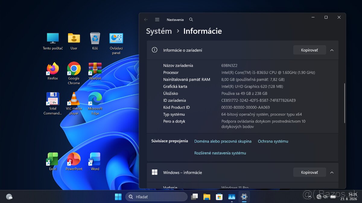 Notebook Dell Latitude E5400 - 8
