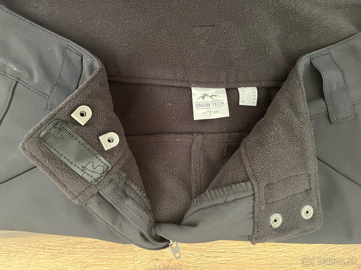 Dámske softshell lyžiarske nohavice 42 - 8
