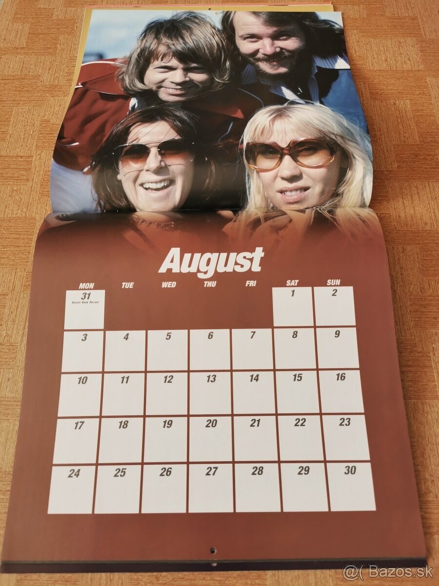 ABBA CALENDAR 2009 - 8