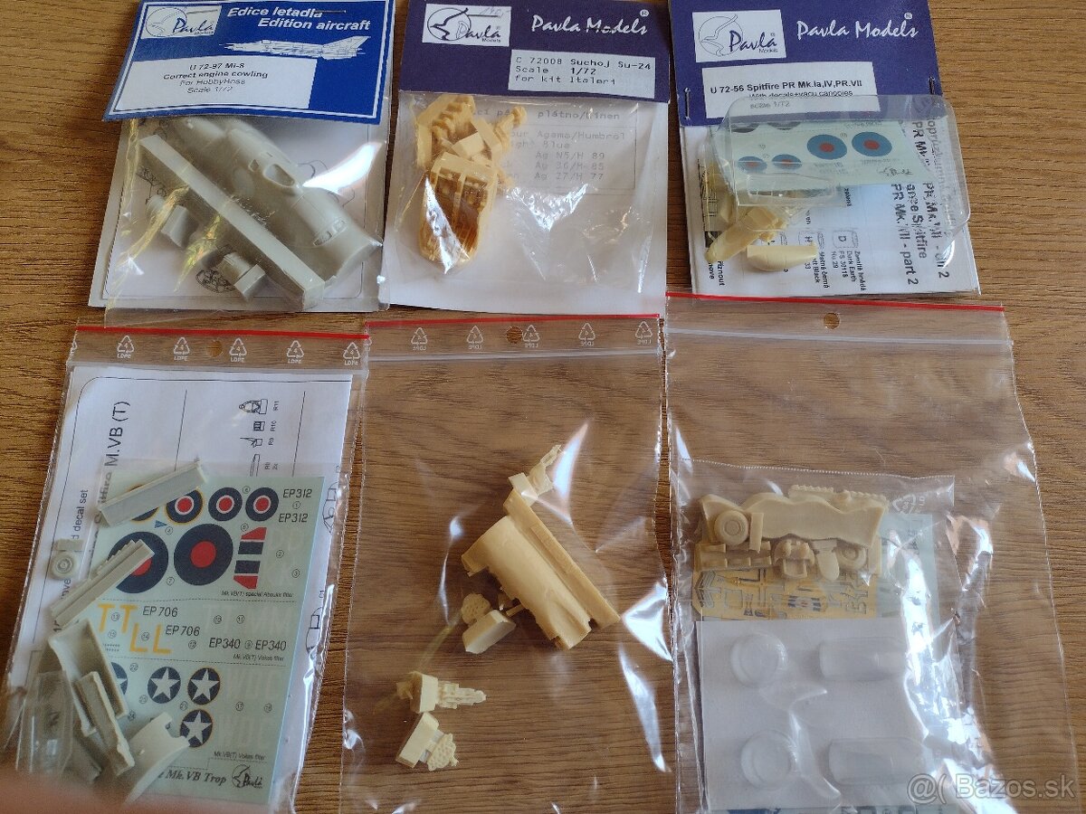 Plastikové modely 1:72 odliatky a konverzné sady - 8