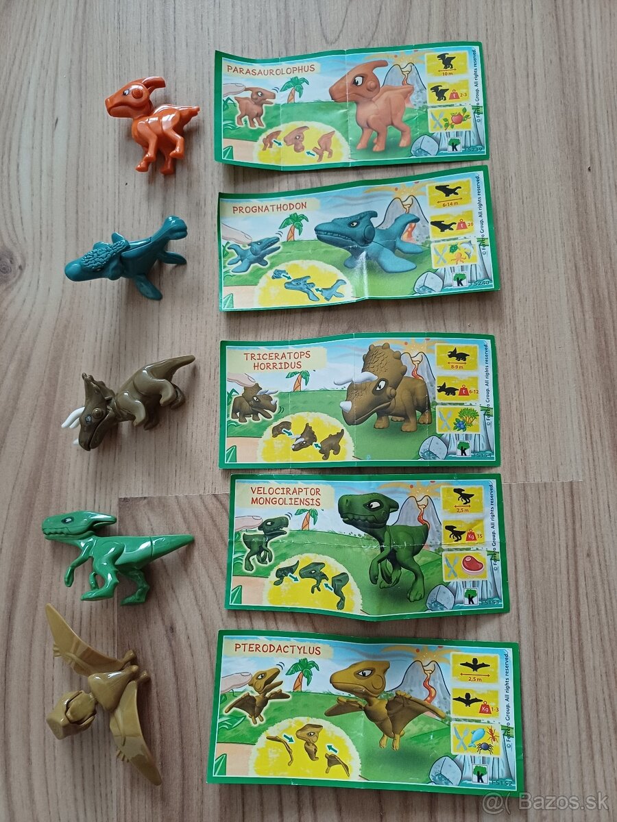 Kinder figurky 1 - 8