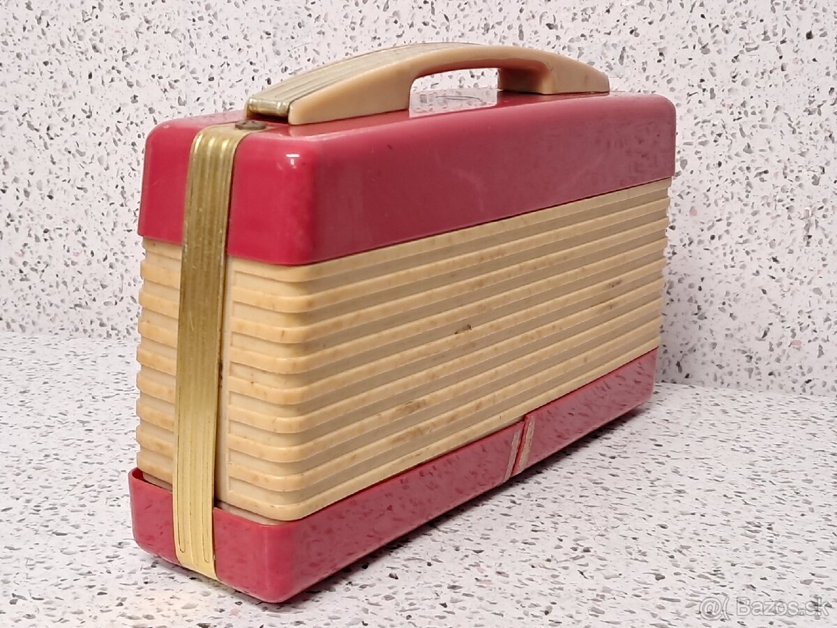 ☆ Starožitné elektronkové radio Tesla Minor / 3001 B - 8