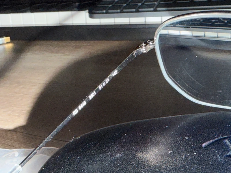 NOVÉ RayBan Hexagonal Silver PC 130€ - 8