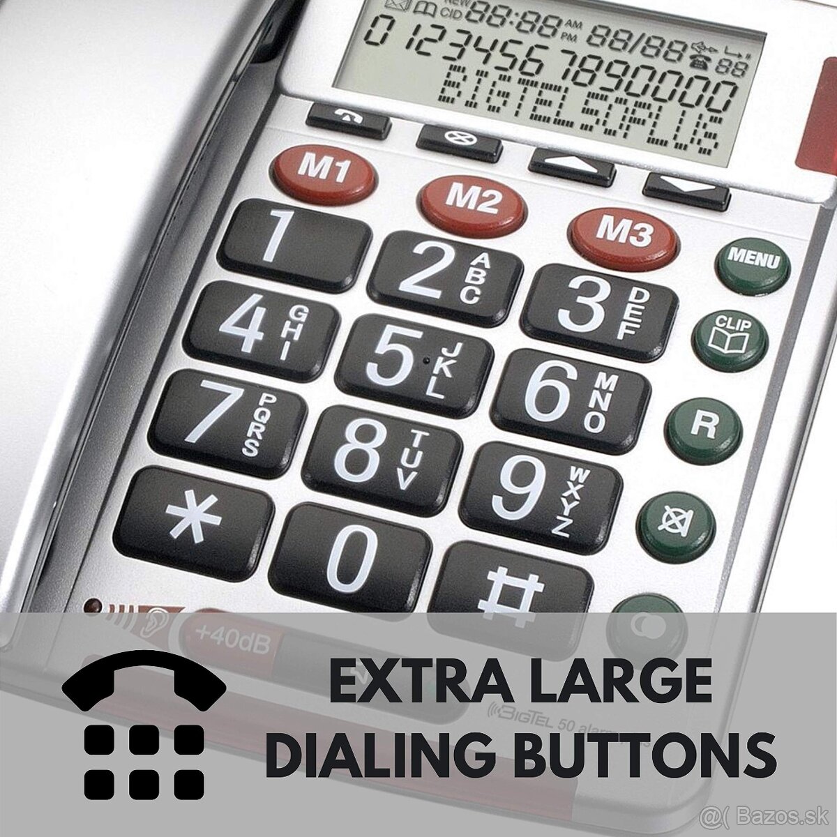 Pevná Linka BigTel 50 Alarm Plus - 8