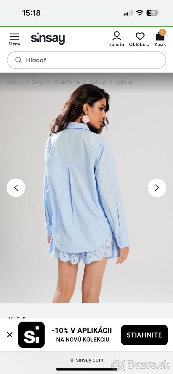 Košeľa čipkovana XXL - 8