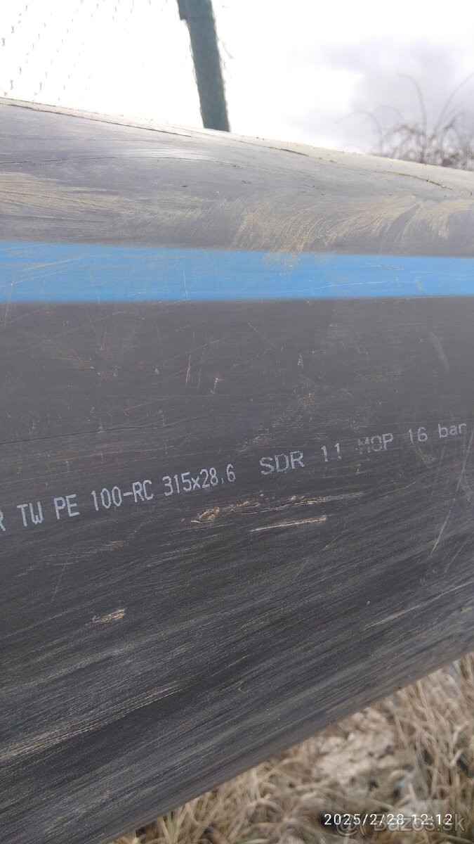 Rúra 300mm Hrubostena 6000mm - 8