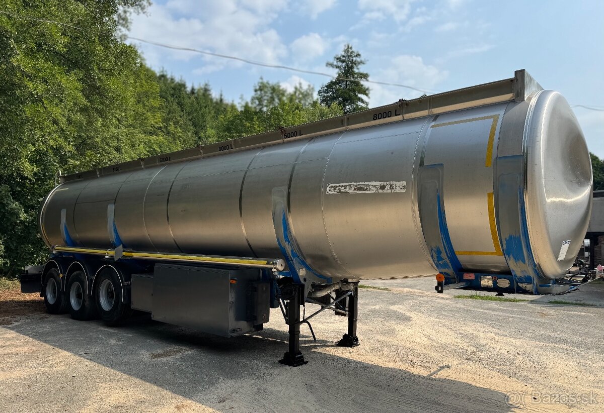 Palivová cisterna BSLT 6 komor 39500 l - 8
