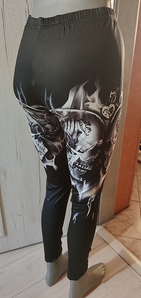 Emo punk legíny S - 8