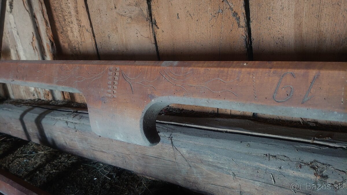 Tkáčsky stroj , Motovidlo,Kolovrátok, Drevený ponk - 8