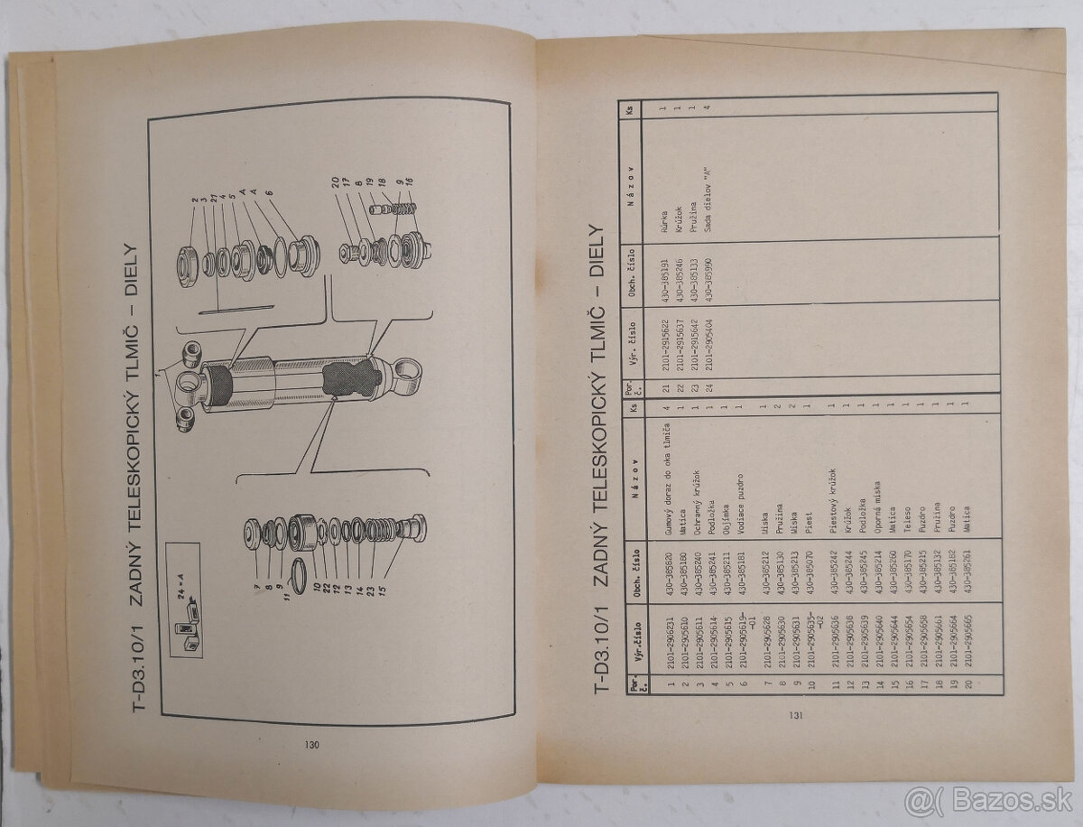 Katalóg náhradných dielov - VAZ 2101 (ŽIGULI) 2 - 8