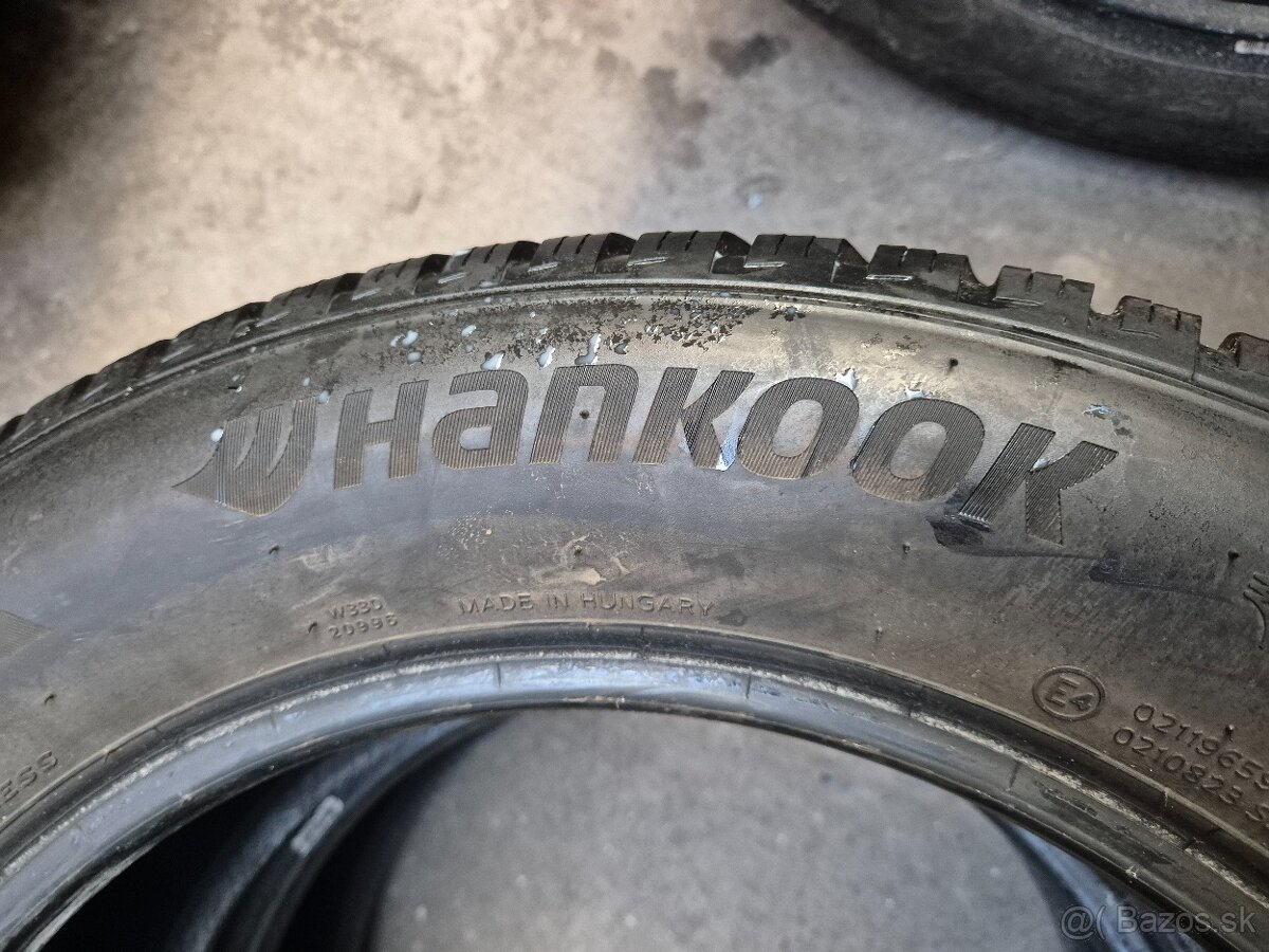 215/60 r17 zimné 4 ks HANKOOK dezén 8,9 - 7,5 mm DOT2023 - 8