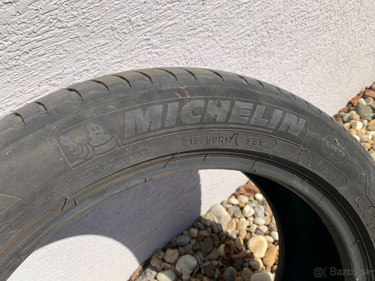 Predám letné pneumatiky Michelin Primacy 3 225 a 215/50 R17 - 8
