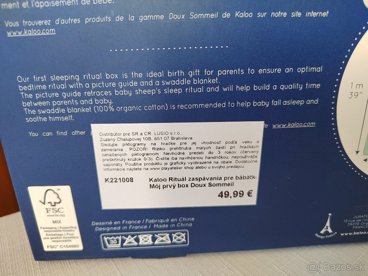 Darčekový box pre bábätko - KALOO - NOVÉ - 8