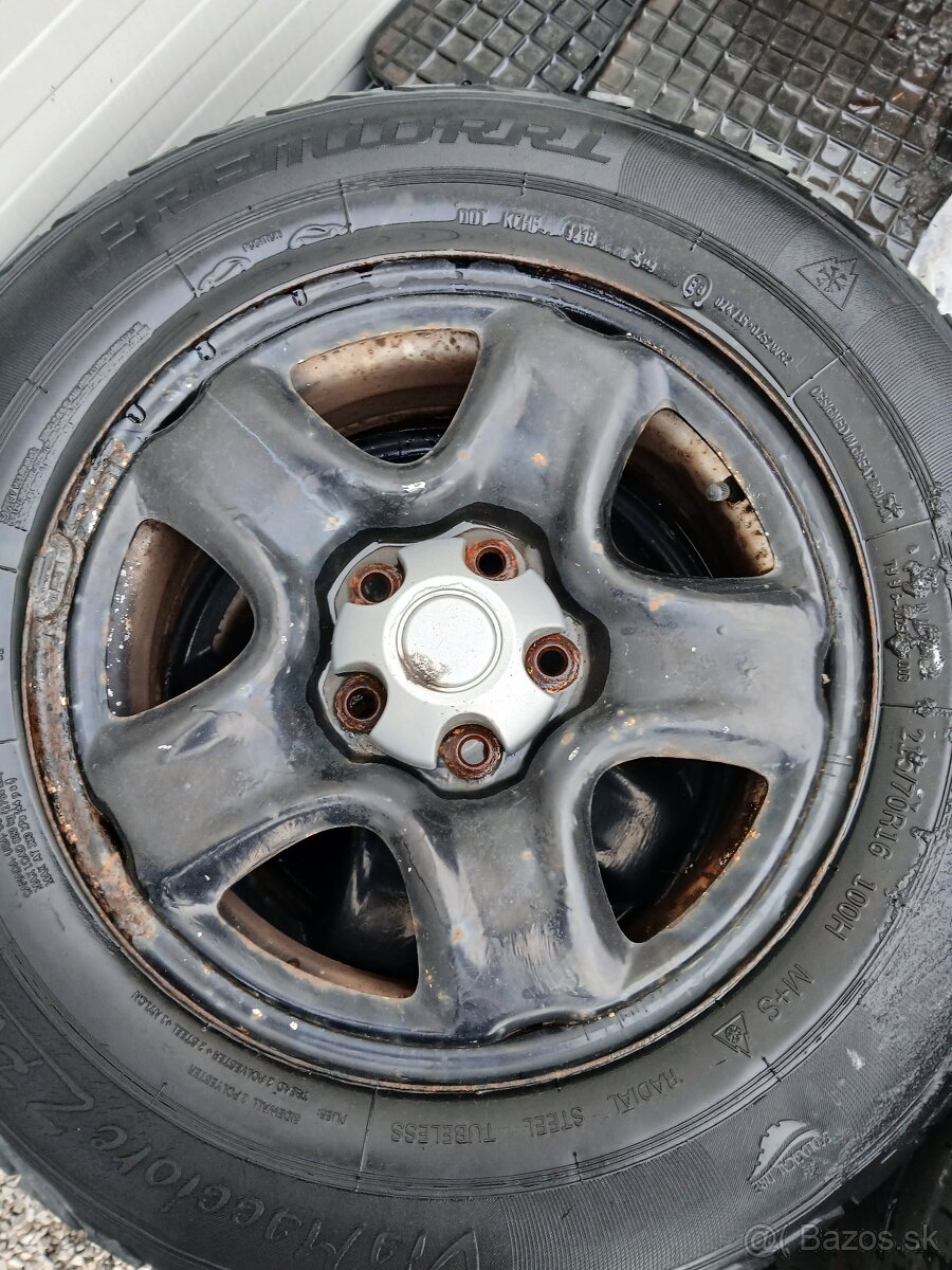 Disky s pneumatikami 215/70R16 - 8