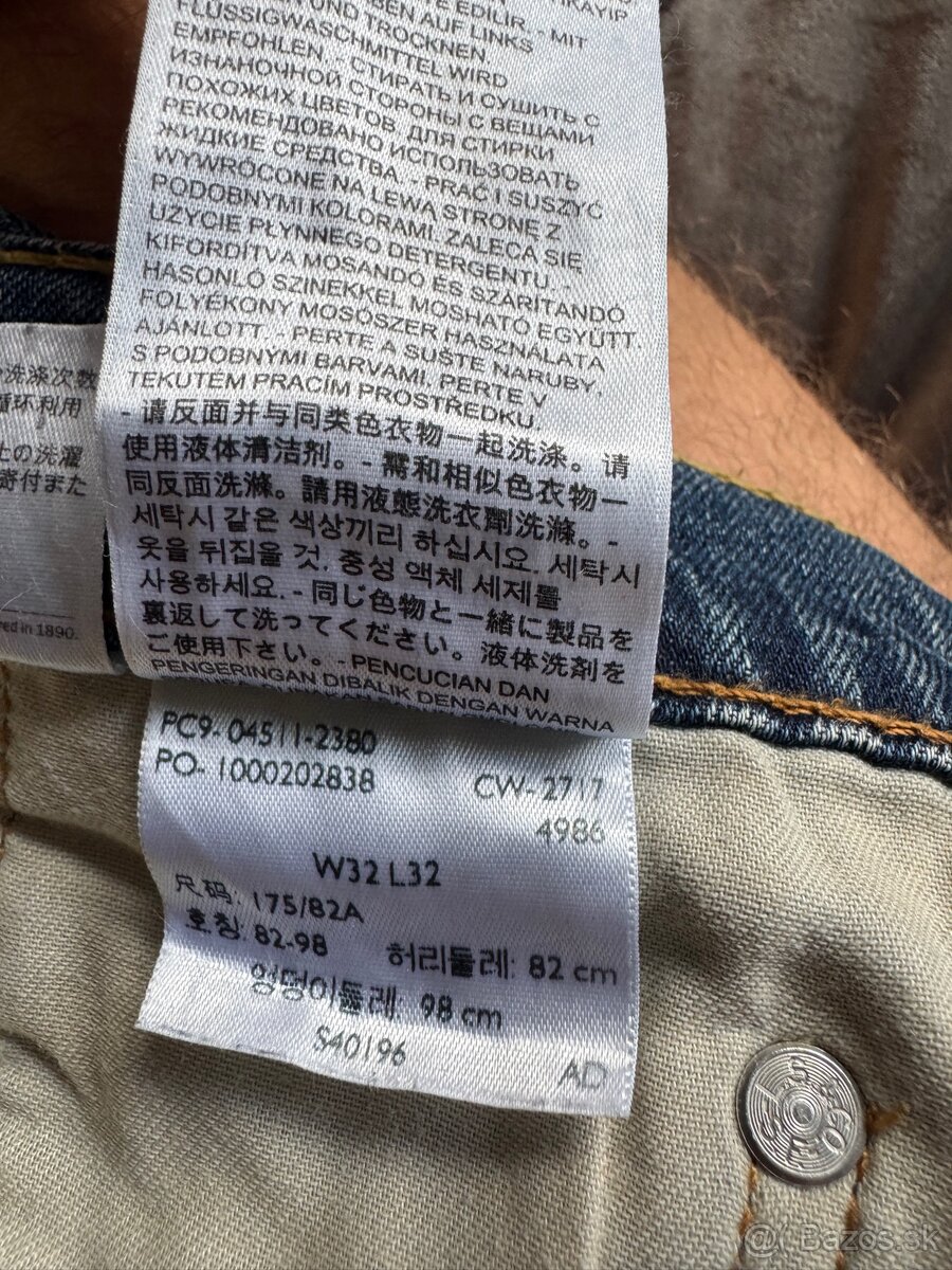 Pánske džínsy Levis - 8