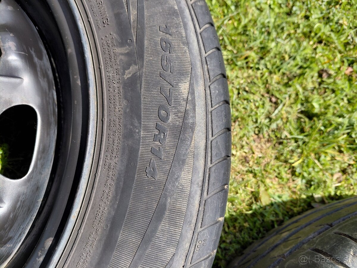 Predám letné kolesá na Fabiu - 8