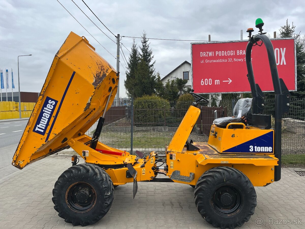 Dumper vyklapac Thwaites Mach 580, 3 Tonne Hydrostatic - 8