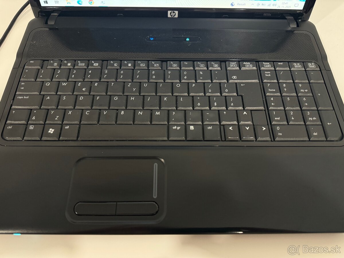 17” notebook HP COMPAQ 6830s, OFFICE + ESET, výborný stav - 8