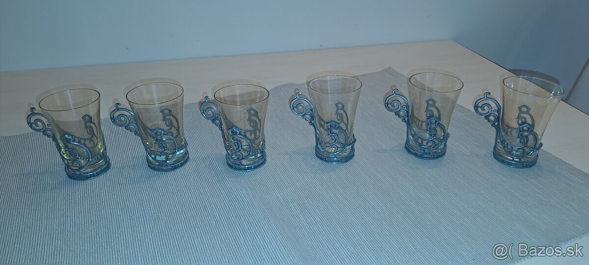 Sady sklenenych poharov - 8
