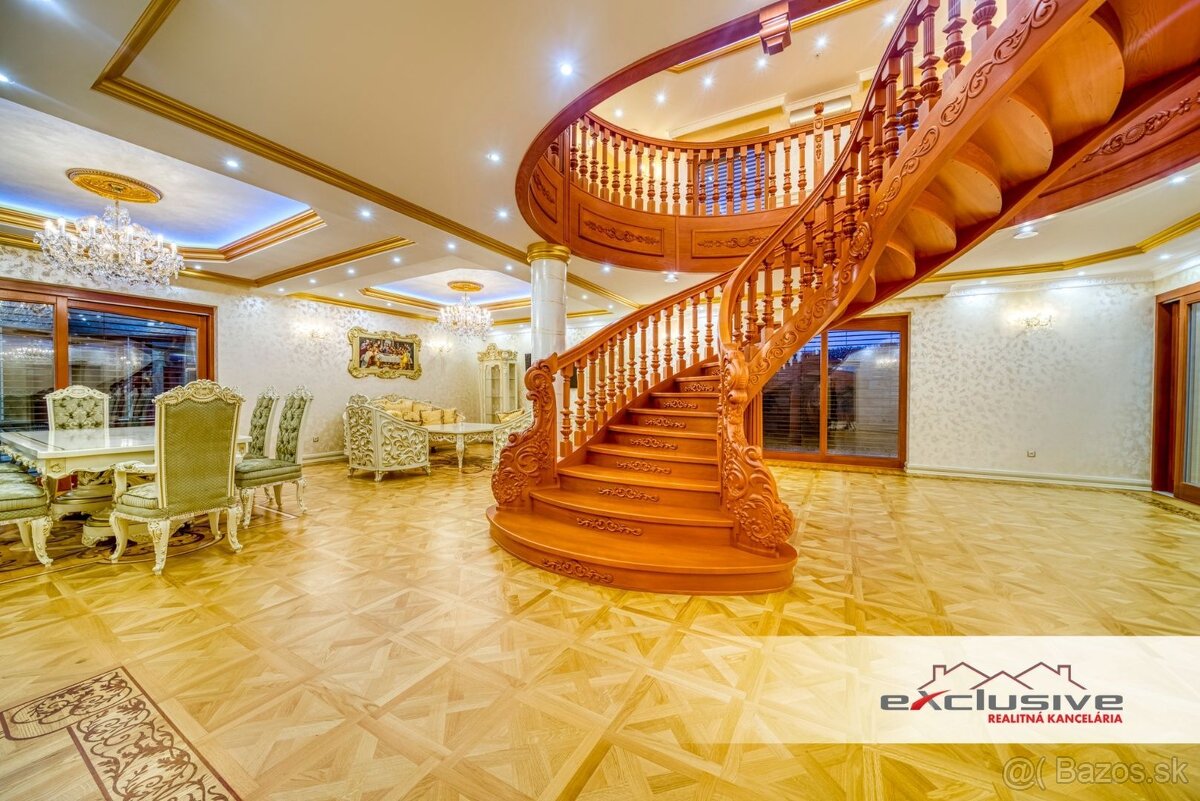 ZAUJÍMAVÁ CENAIMPOZANTNÁ RODINNÁ VILA-KRYTÝ BAZÉN-GARÁ - 8