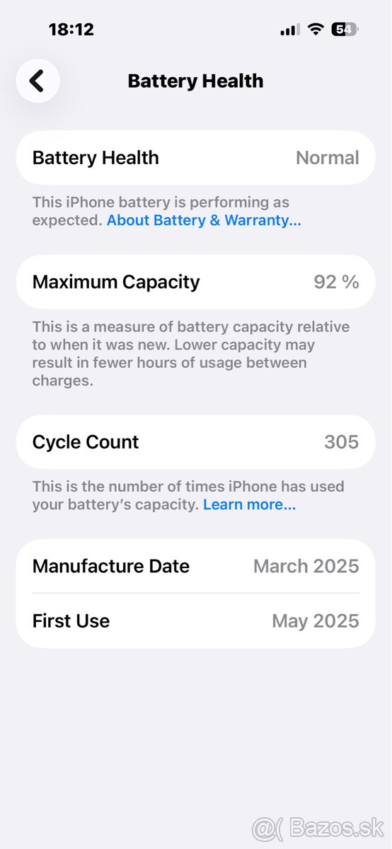 iPhone 15- ZÁRUKA - 8
