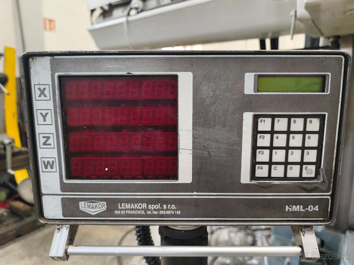 TOS Varnsdorf W 100 A - Vodorovná vyvrtávačka Stolová - 8