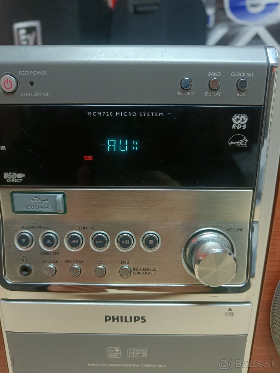 Mini veža PHILIPS, USB - 8