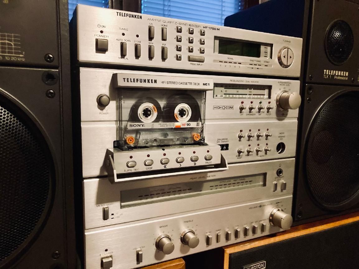 Telefunken vintage hifi věž - 8