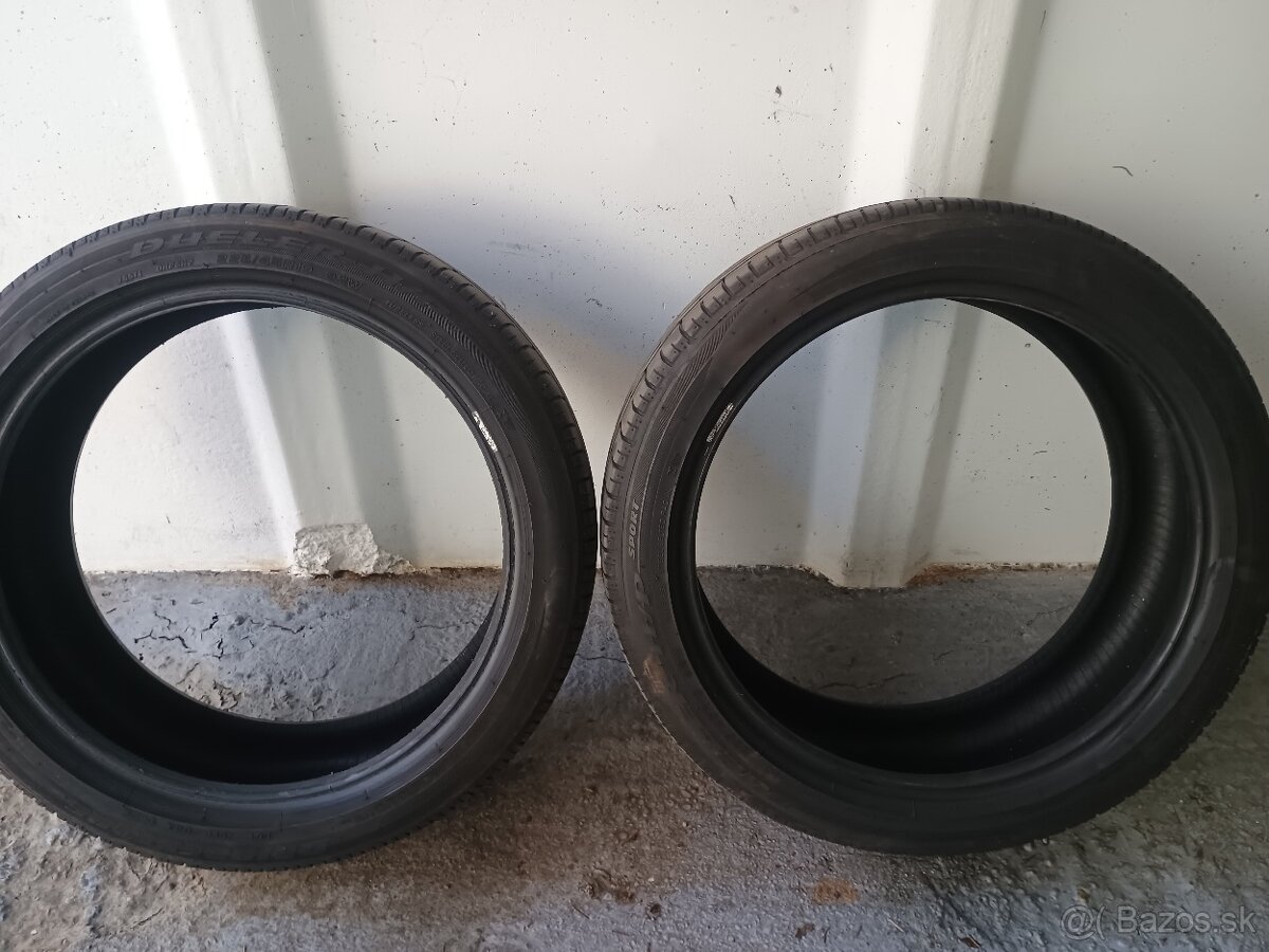 Predám letné pneumatiky Bridgestone 225/45r19 - 8