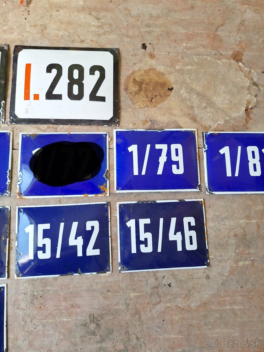 Smaltované čísla - 8